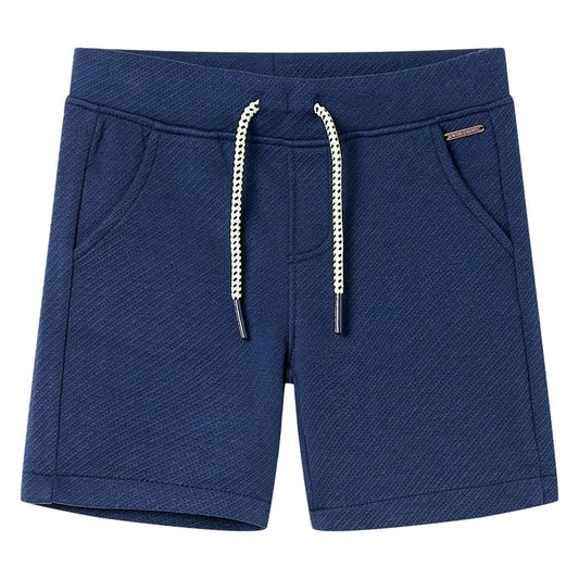 Kindershorts mit Kordelzug Dunkelblau 128