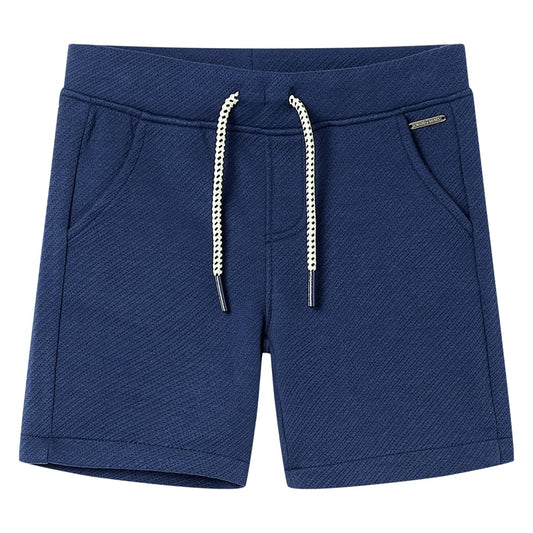 Kindershorts mit Kordelzug Dunkelblau 140