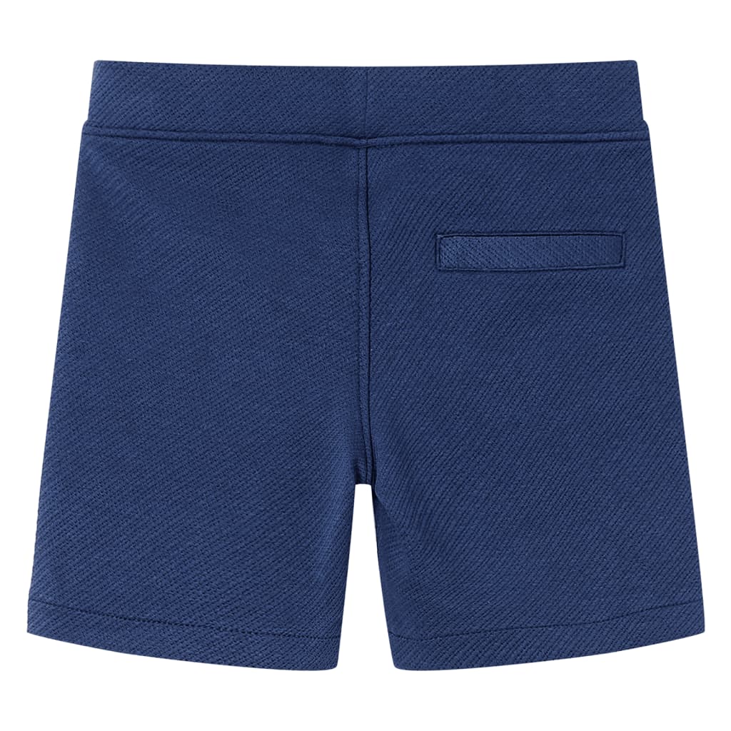Kindershorts mit Kordelzug Dunkelblau 140