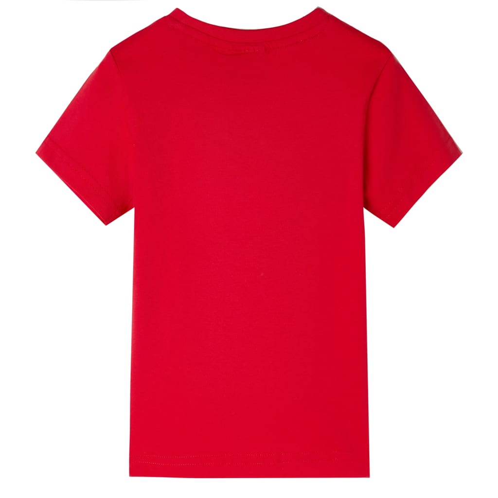 Kinder-T-Shirt Rot 92