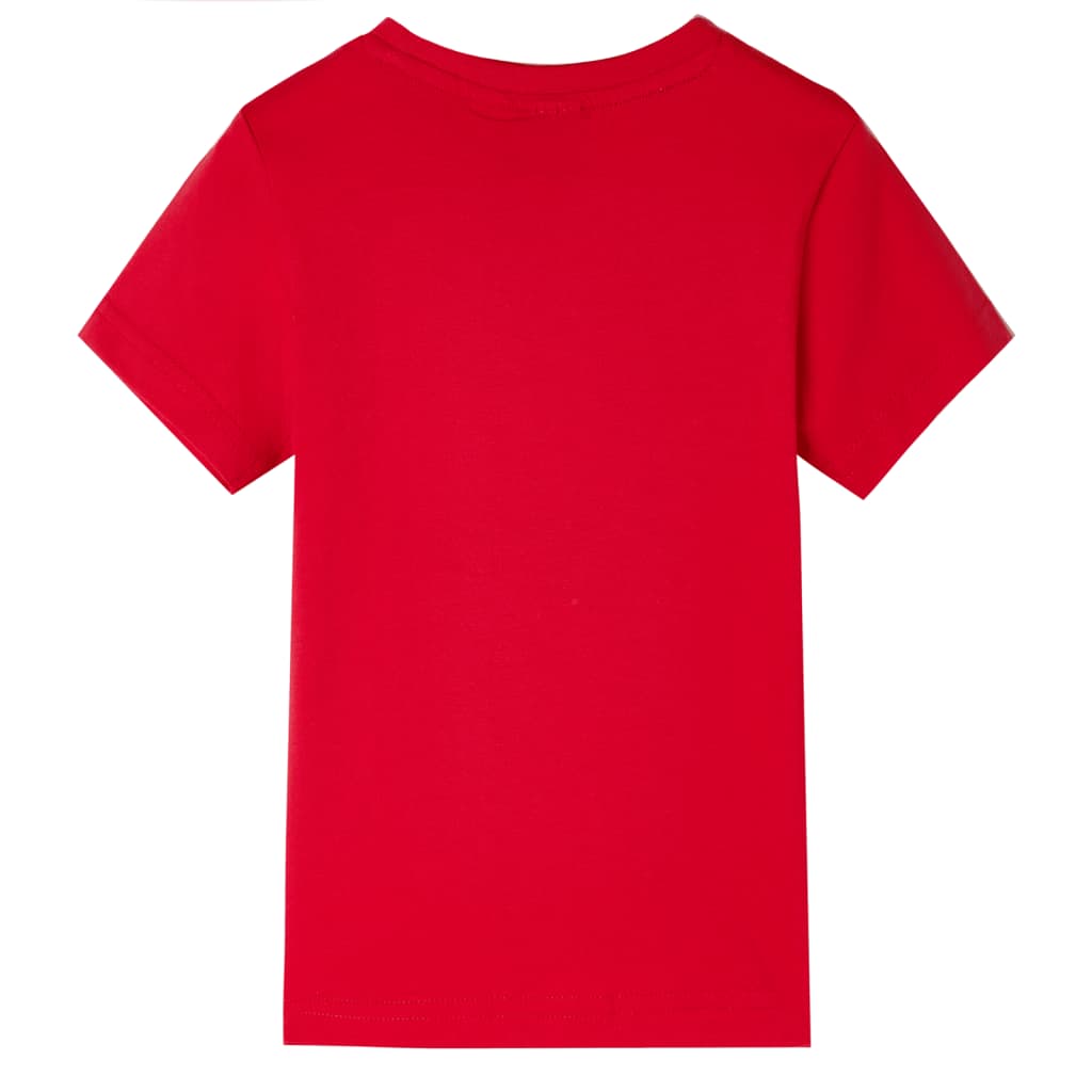Kinder-T-Shirt Rot 128