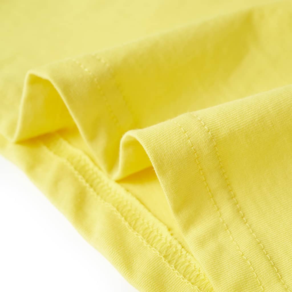 Kinder-T-Shirt Gelb 104