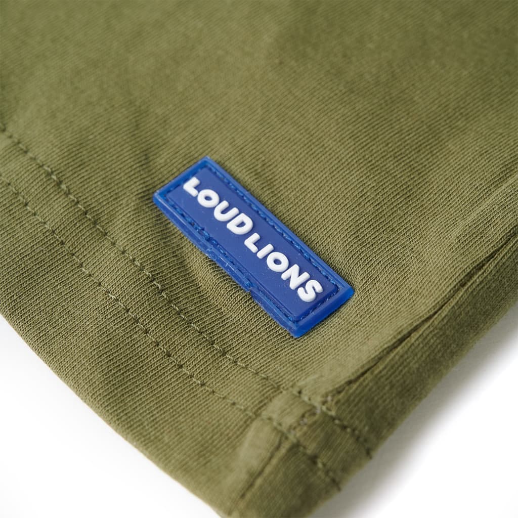 Kinder-T-Shirt Khaki 104