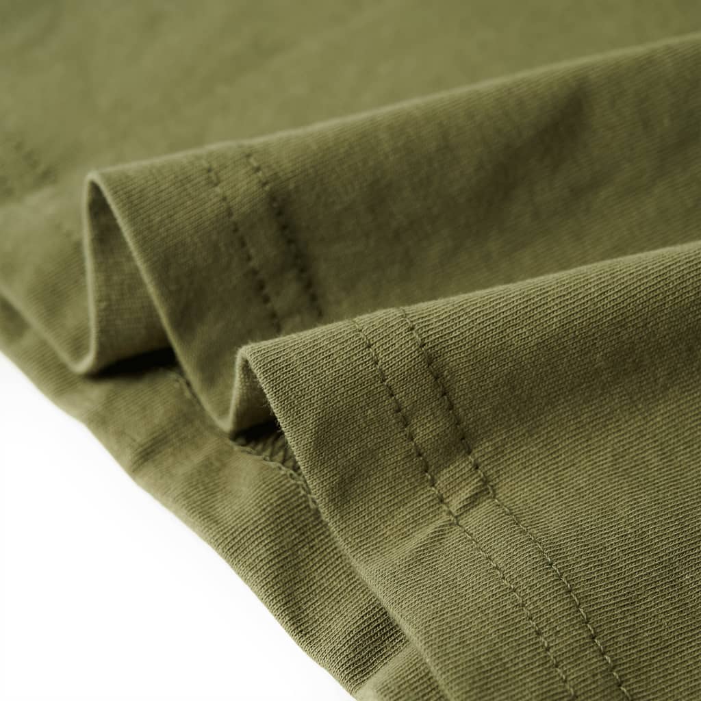 Kinder-T-Shirt Khaki 140