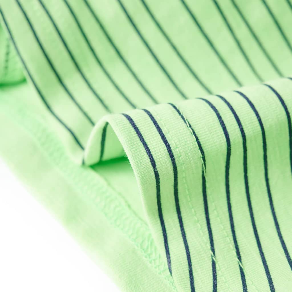 Kinder-T-Shirt Neongrün 104