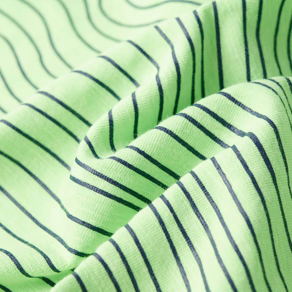 Kinder-T-Shirt Neongrün 140