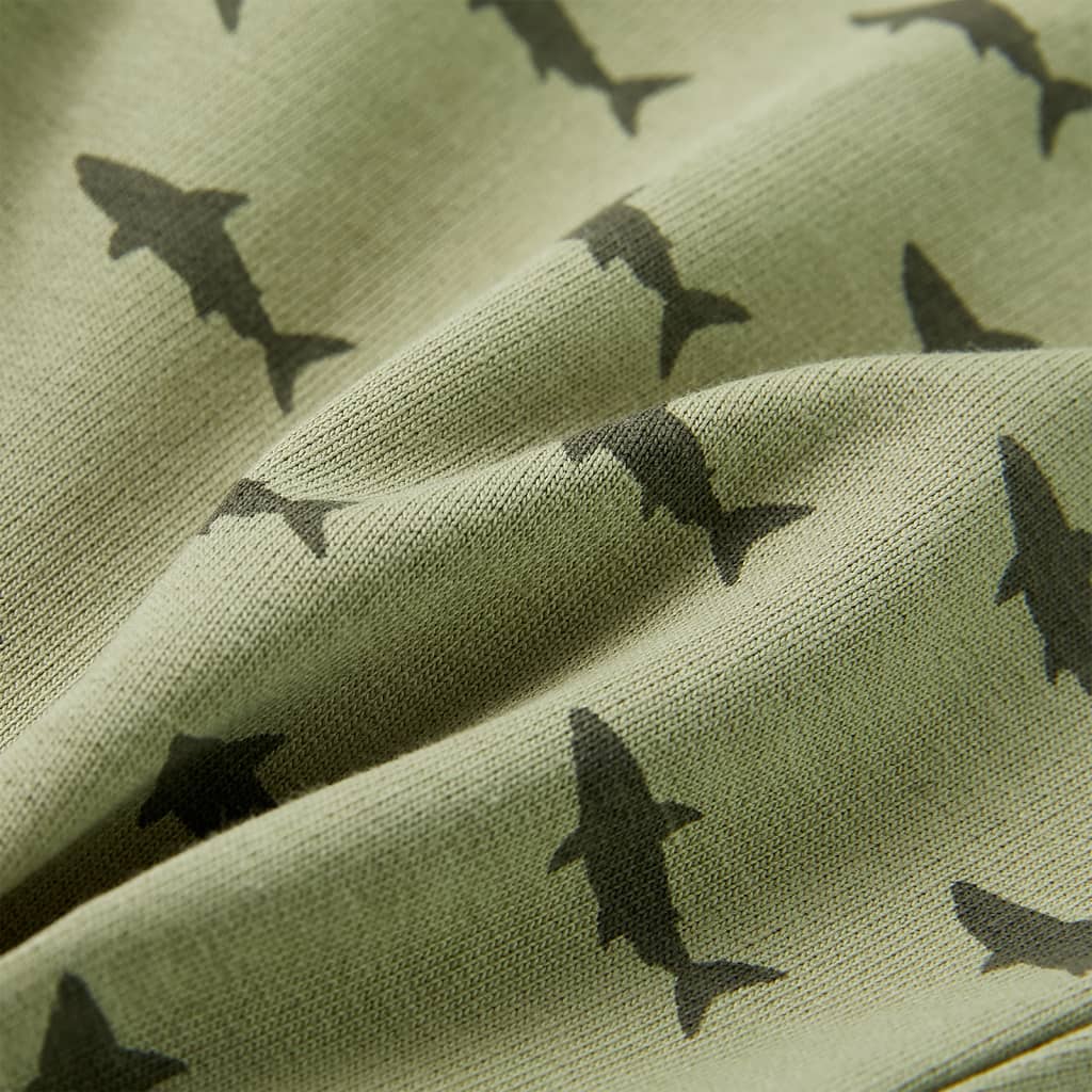 Kindershorts mit Kordelzug Helles Khaki 140