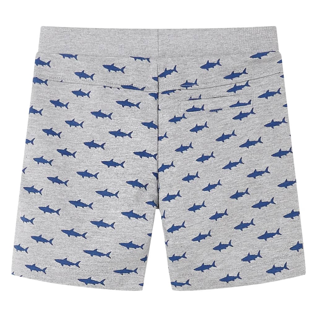 Kindershorts mit Kordelzug Hellkhaki Melange 140