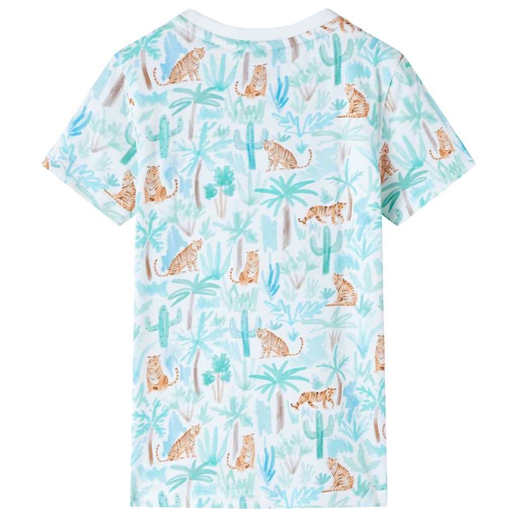 Kinder-T-Shirt Ecru 92