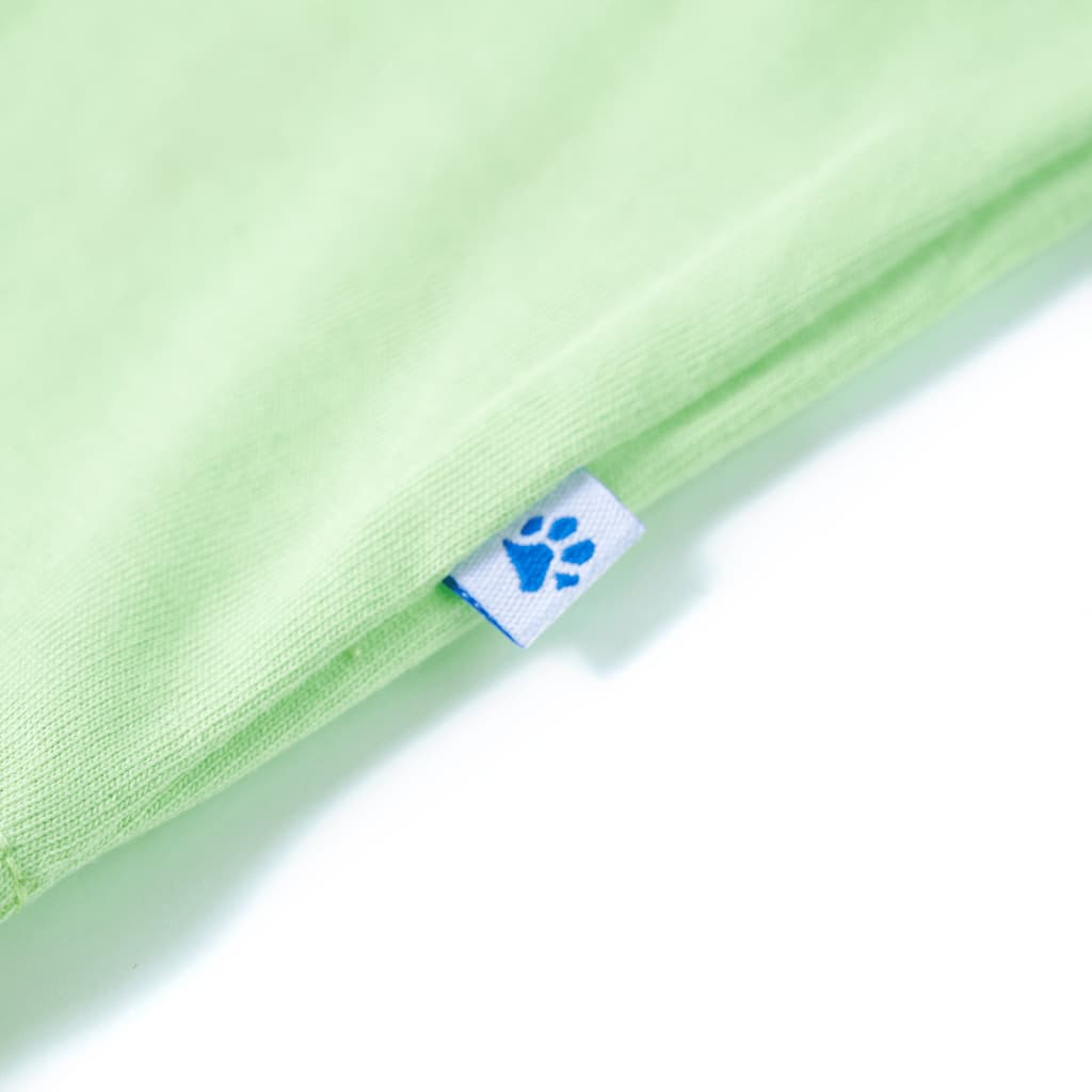 Kinder-T-Shirt Limette 92