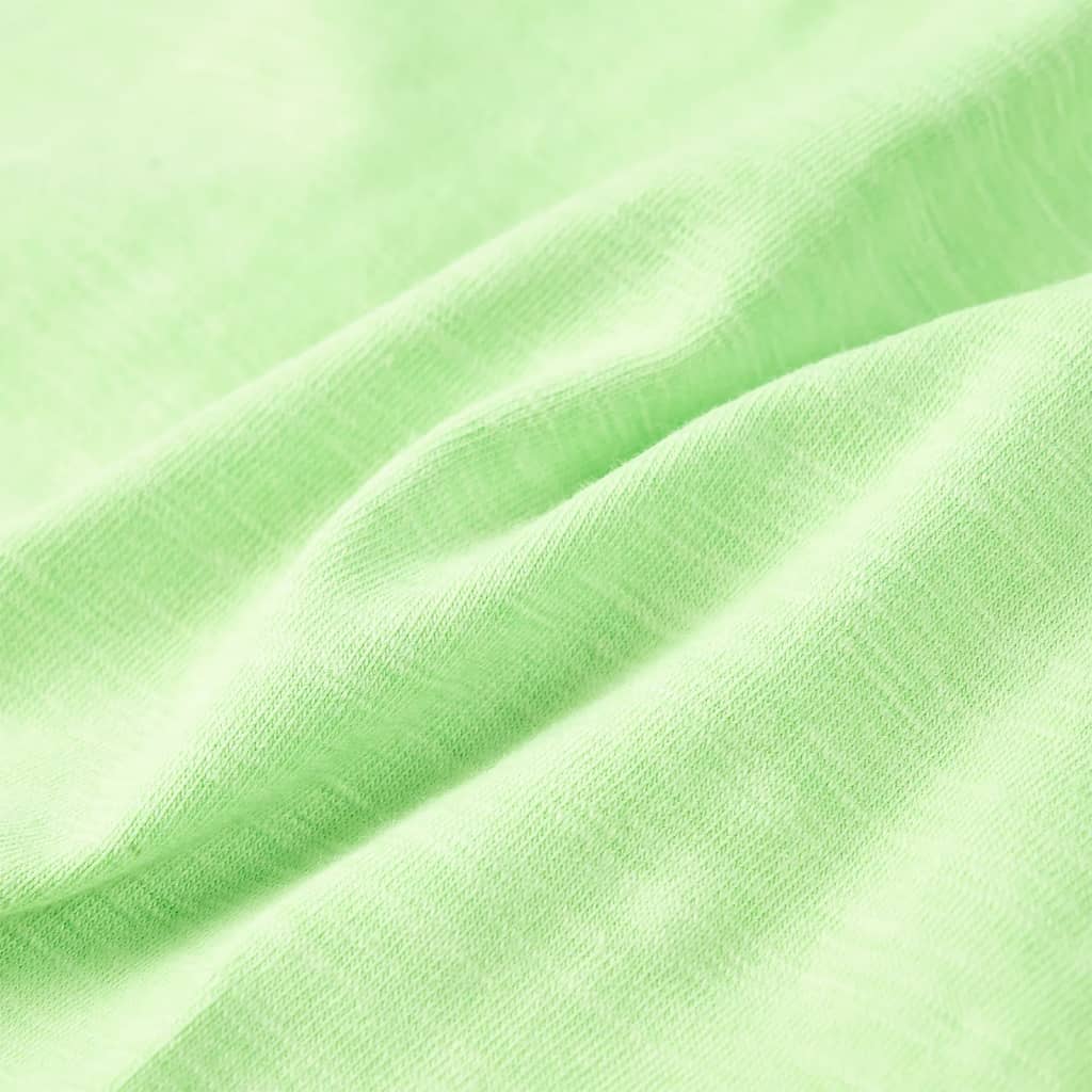Kinder-T-Shirt Neongrün 92