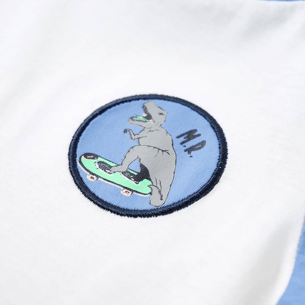 Kinder-T-Shirt Ecru 104