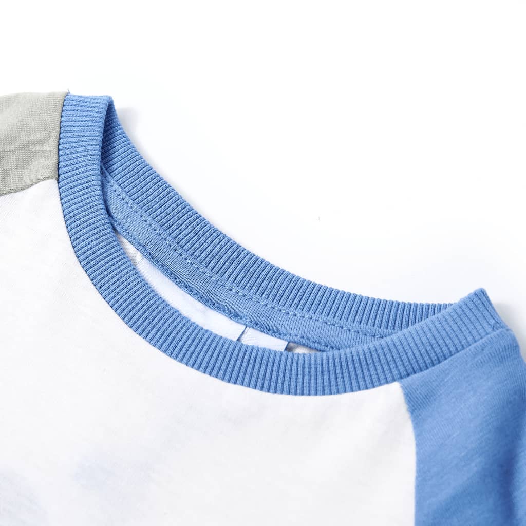 Kinder-T-Shirt Ecru 128
