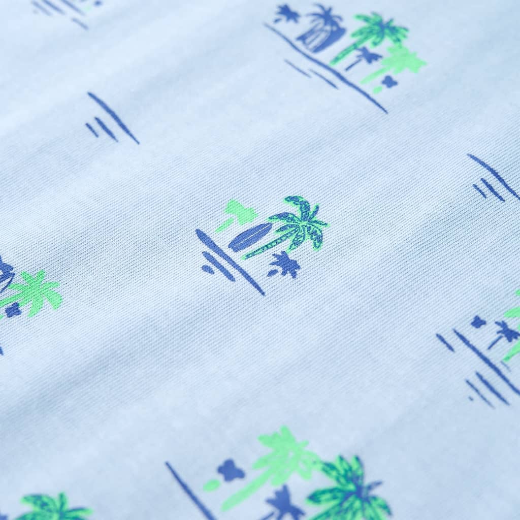 Kinder-T-Shirt Hellblau 104