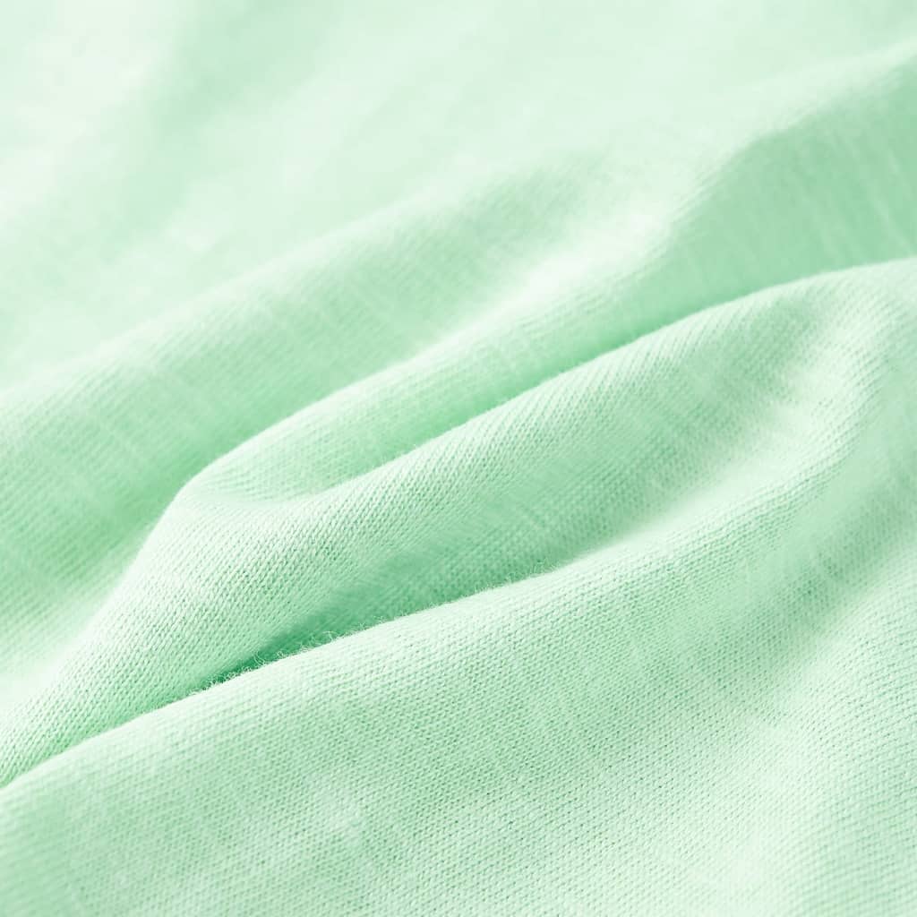 Kinder-T-Shirt Hellgrün 140