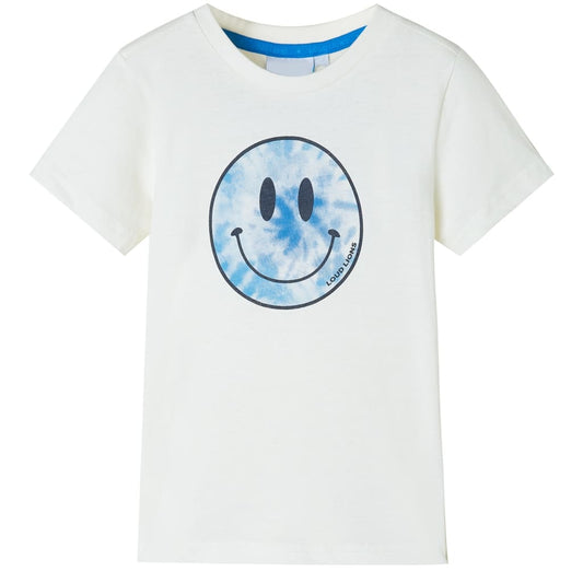 Kinder-T-Shirt Ecru 128
