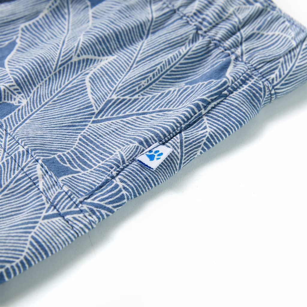 Kindershorts mit Kordelzug Dunkelblau 128