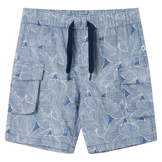 Kindershorts mit Kordelzug Dunkelblau 140