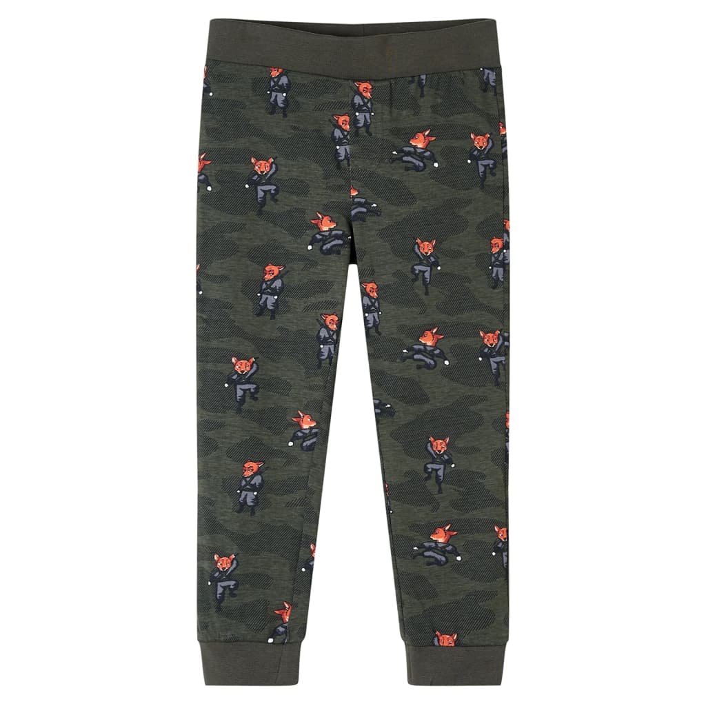 Kinderpyjama mit Langen Ärmeln Khaki 104