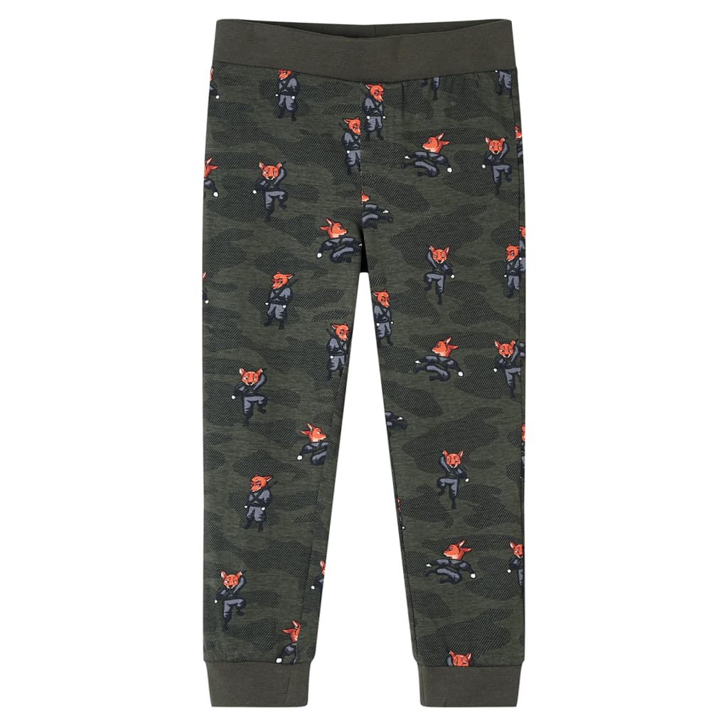 Kinderpyjama mit Langen Ärmeln Khaki 116