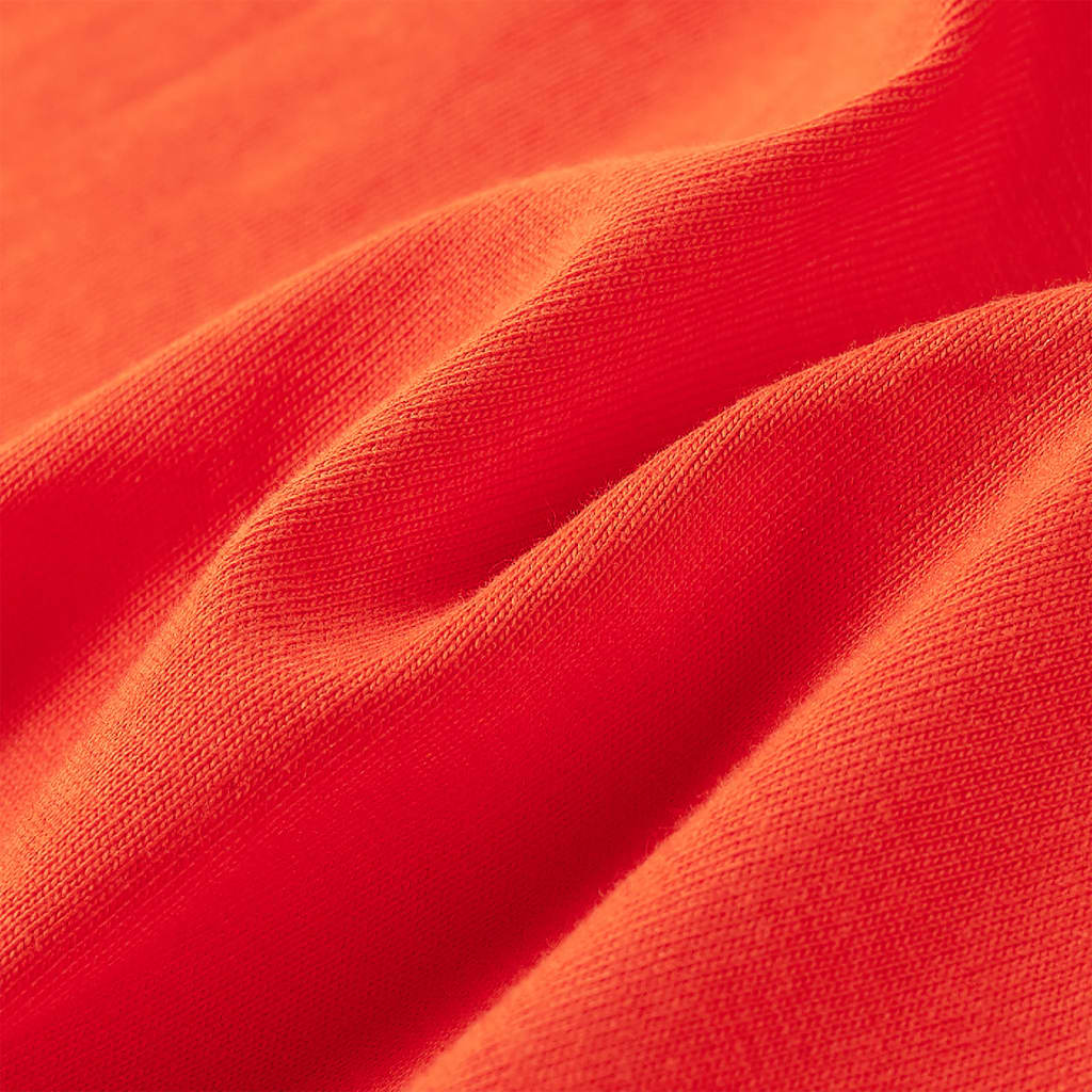 Kinder-Langarmshirt Hellorange 92