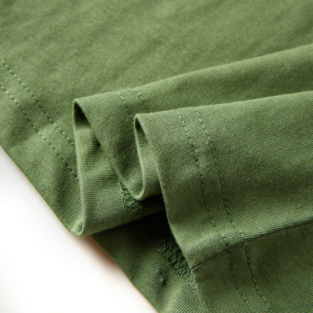 Kinder-Langarmshirt Helles Khaki 104