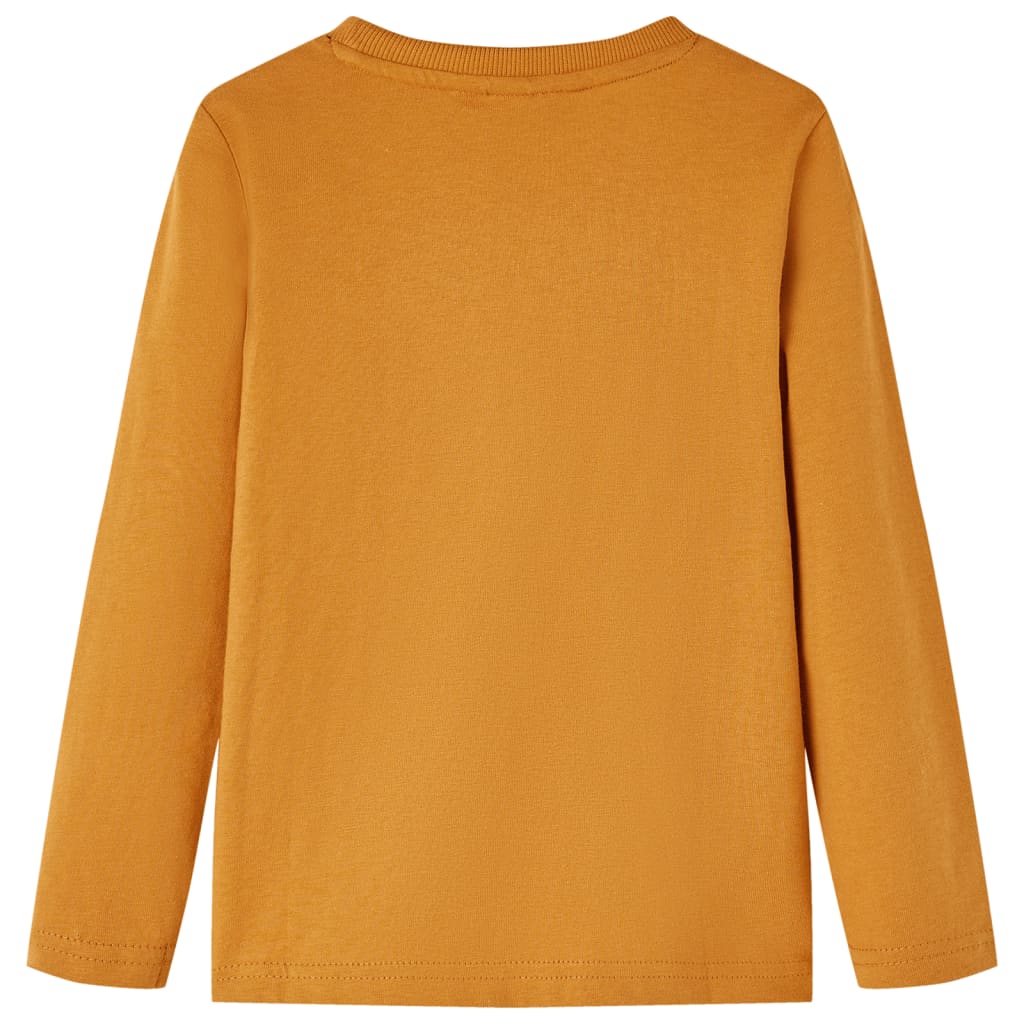 Kinder-Langarmshirt Dunkelocker 128