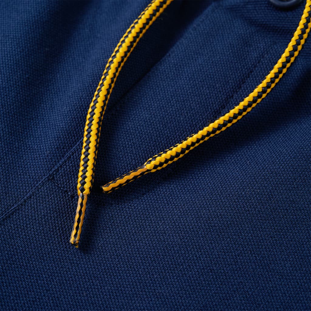 Kinderhose mit Kordelzug Marineblau 140