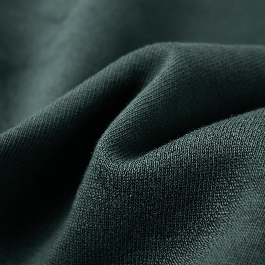 Kinder-Sweatshirt Dunkelgrün 104