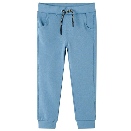 Kinder-Trainingshose Mittelblau 92