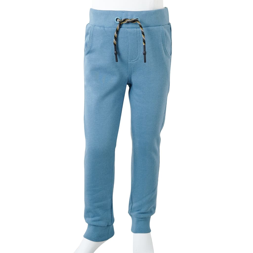 Kinder-Trainingshose Mittelblau 92