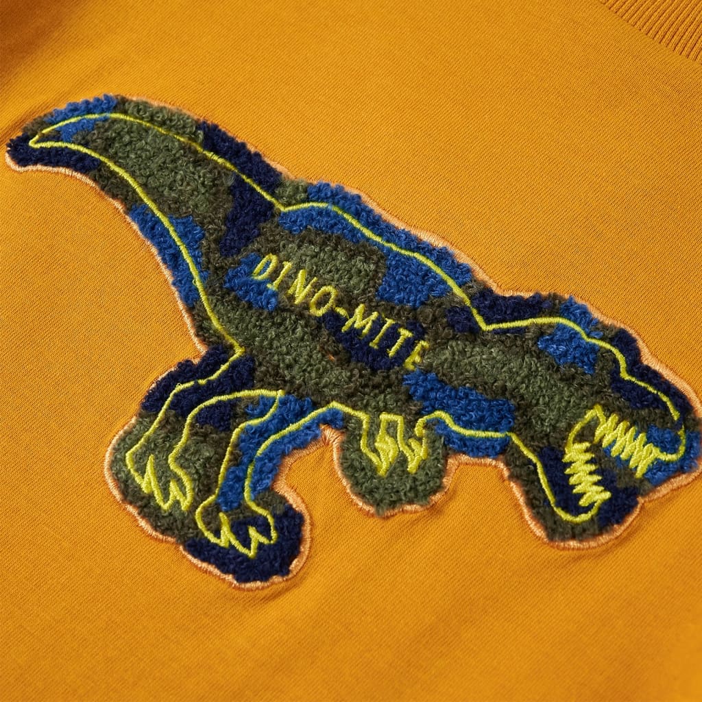 Kinder-Langarmshirt Ocker 104