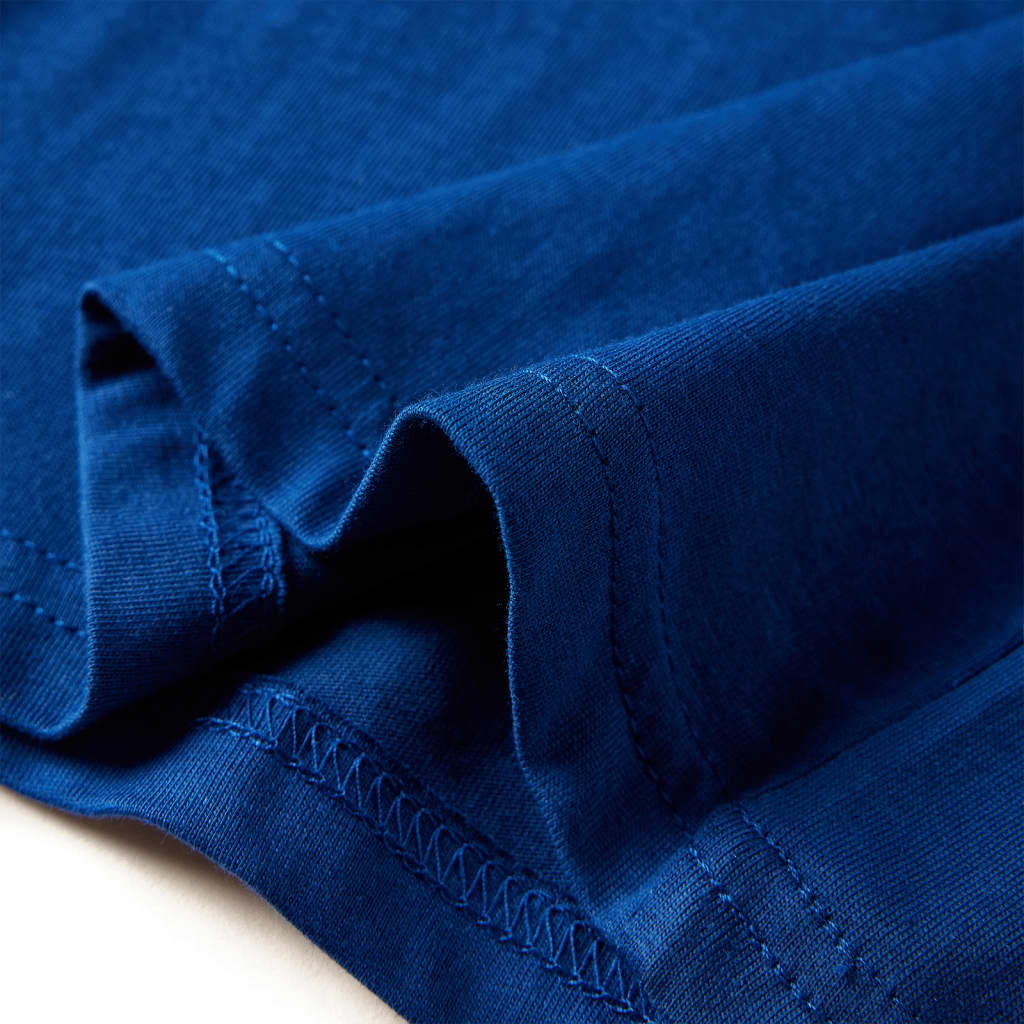 Kinder-Langarmshirt Dunkelblau 92