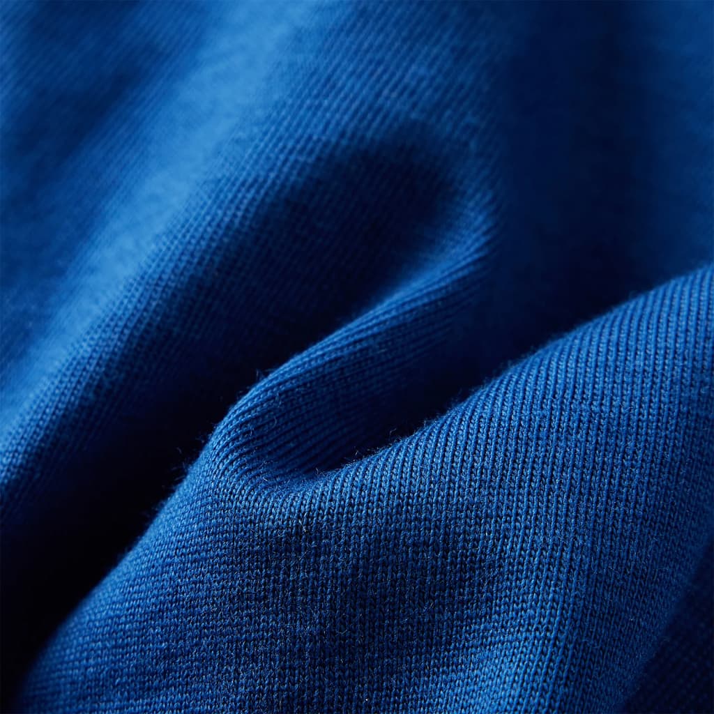 Kinder-Langarmshirt Dunkelblau 92