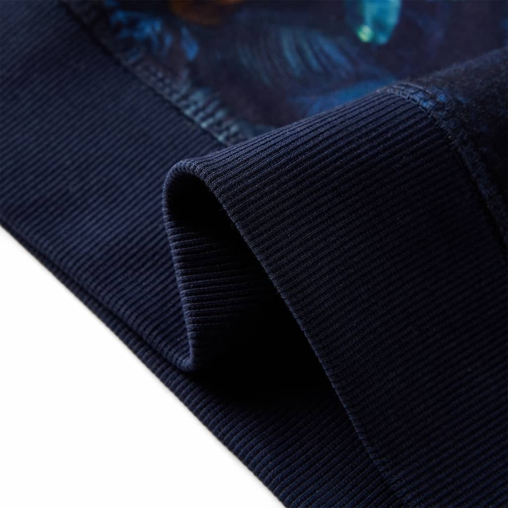 Kinder-Sweatshirt Marineblau 104