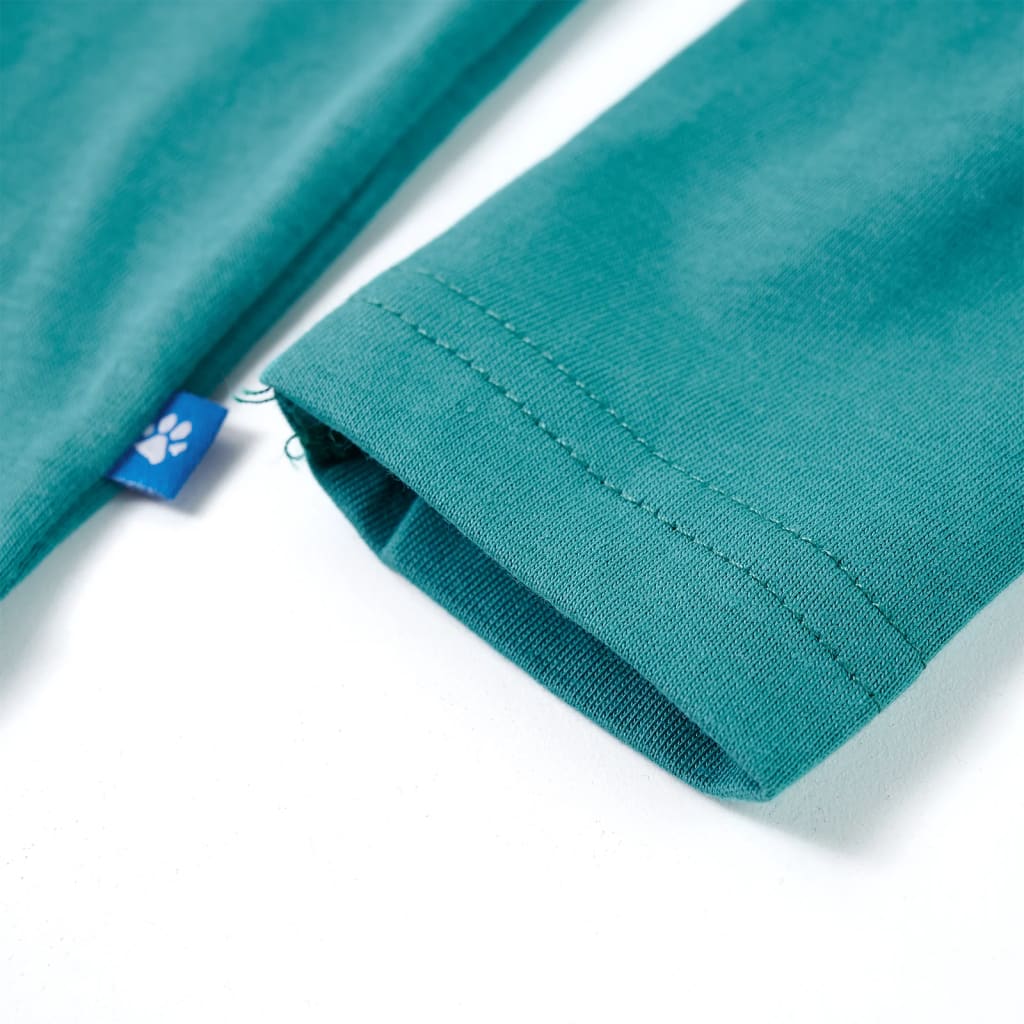Kinder-Langarmshirt Dunkelblau 104