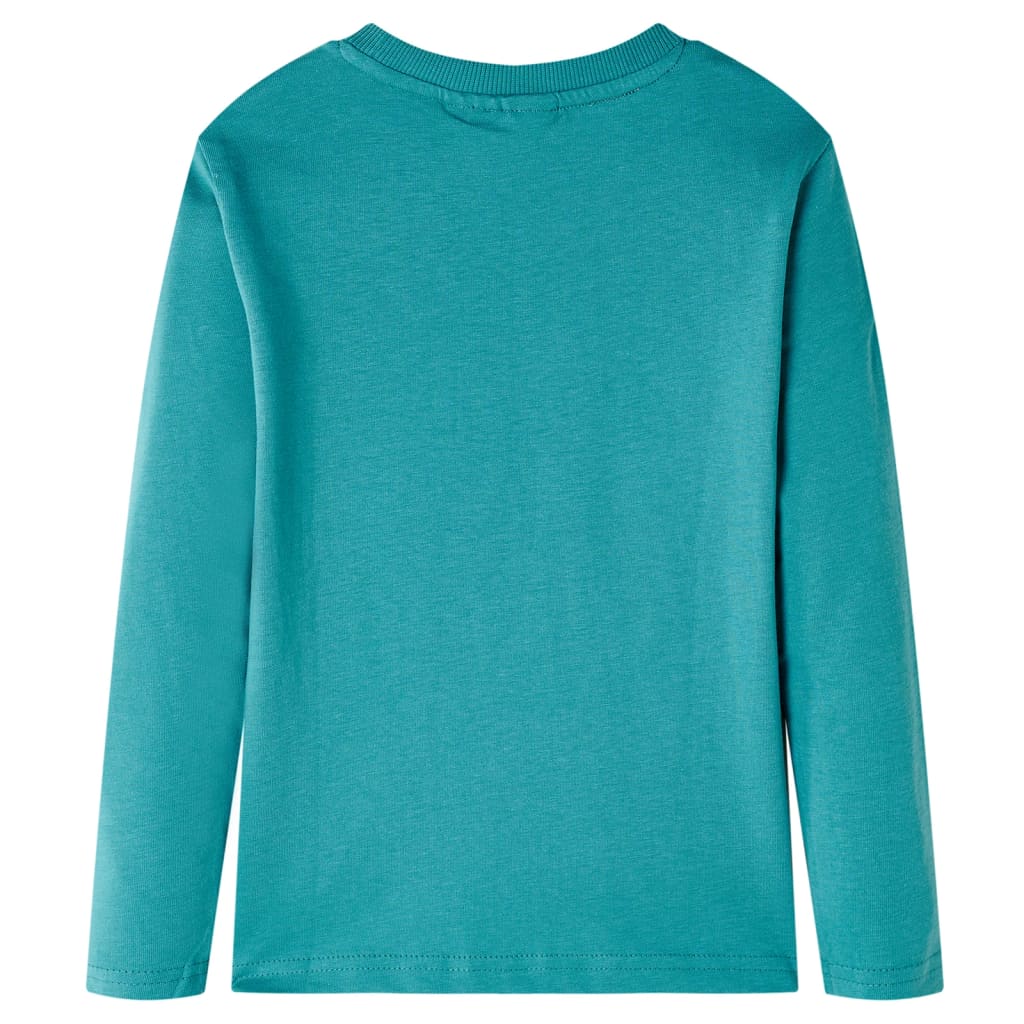 Kinder-Langarmshirt Dunkelblau 116