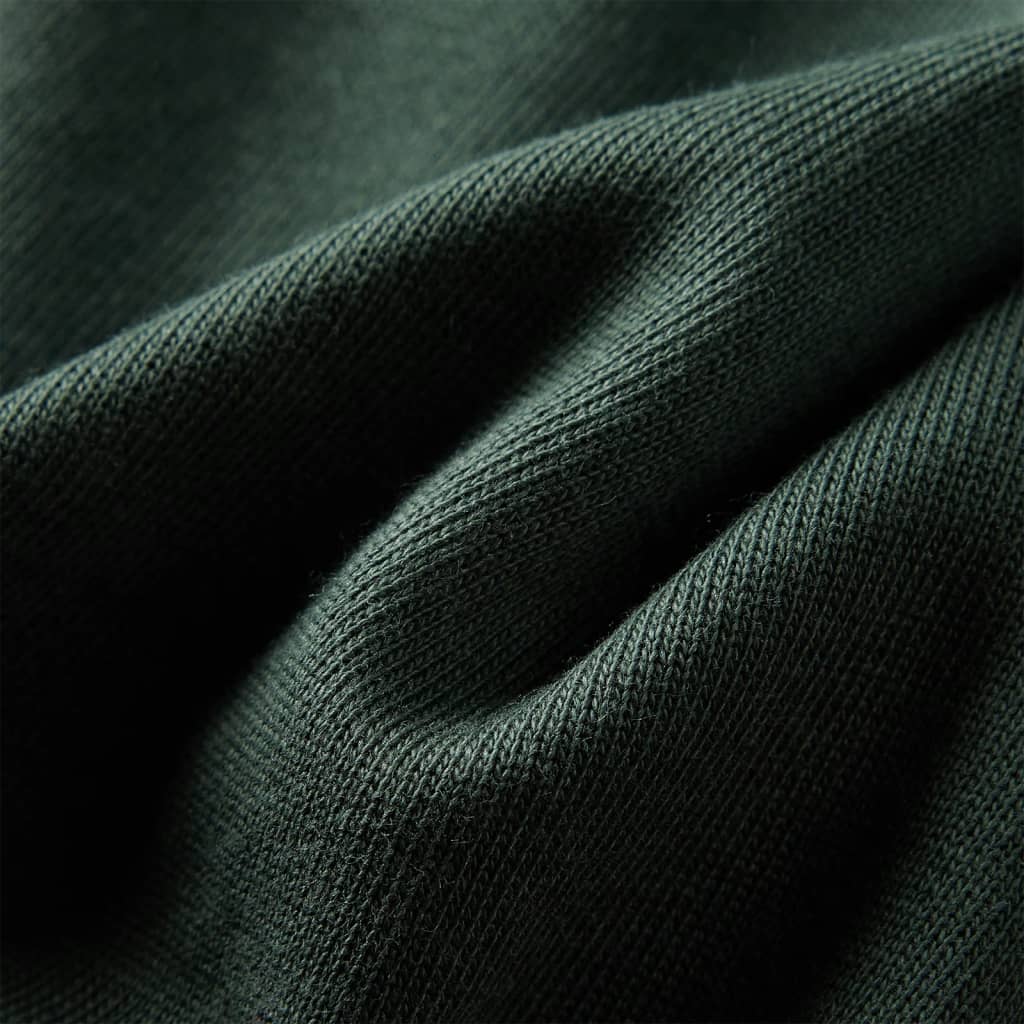 Kinder-Sweatshirt Dunkelgrün 104