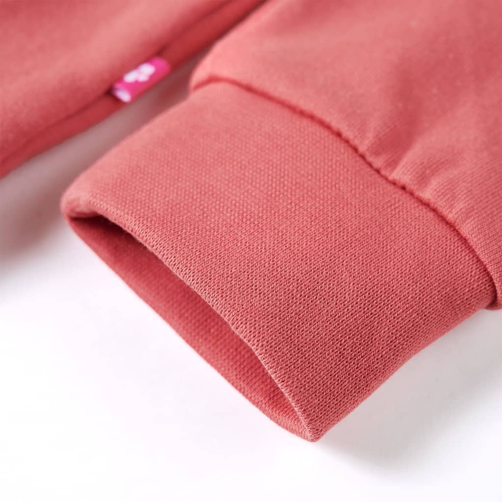Kinder-Sweatshirt Altrosa 104