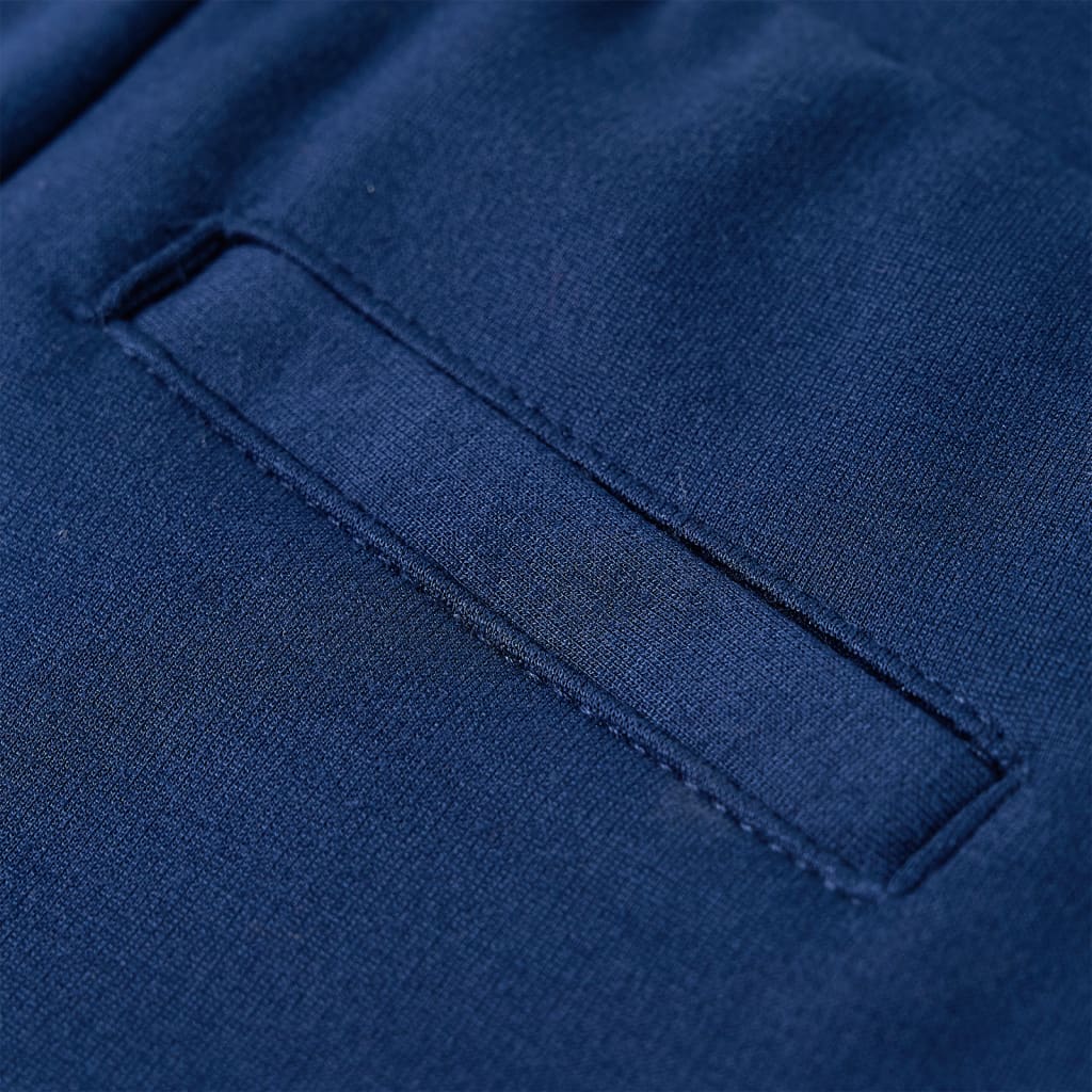 Kinderhose mit Kordelzug Marineblau 104