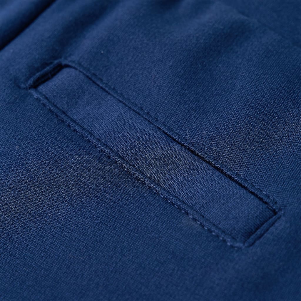 Kinderhose mit Kordelzug Marineblau 116