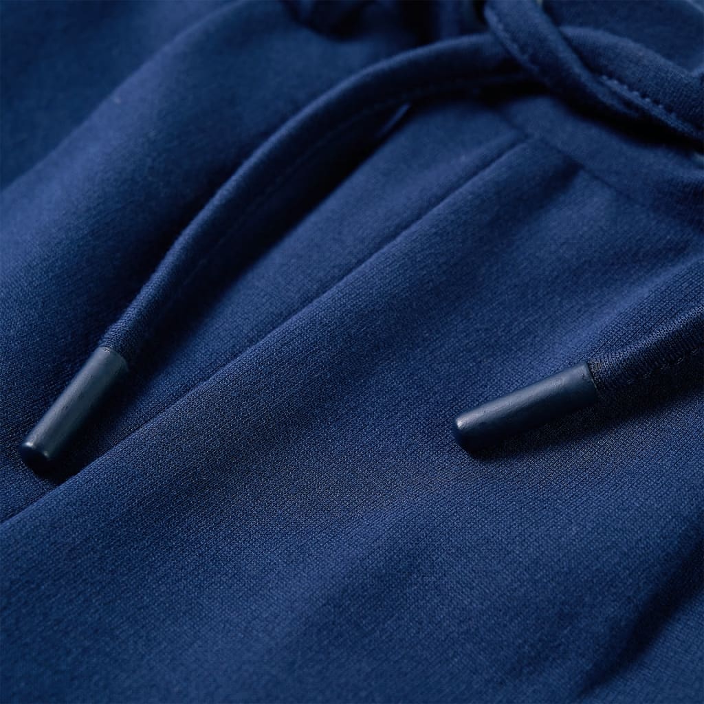 Kinderhose mit Kordelzug Marineblau 128