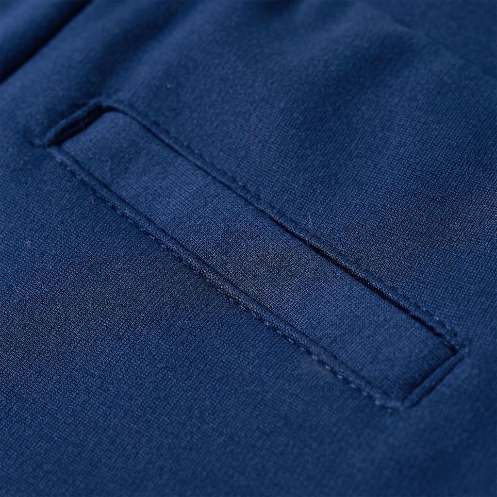Kinderhose mit Kordelzug Marineblau 128