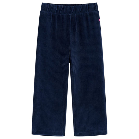 Kinderhose Cord Marineblau 104