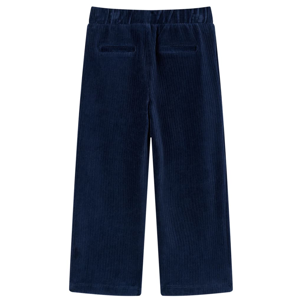Kinderhose Cord Marineblau 128