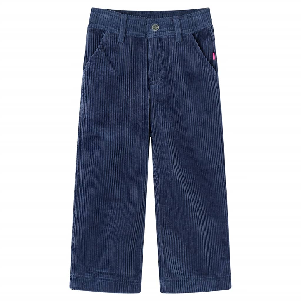 Kinderhose Cord Marineblau 116
