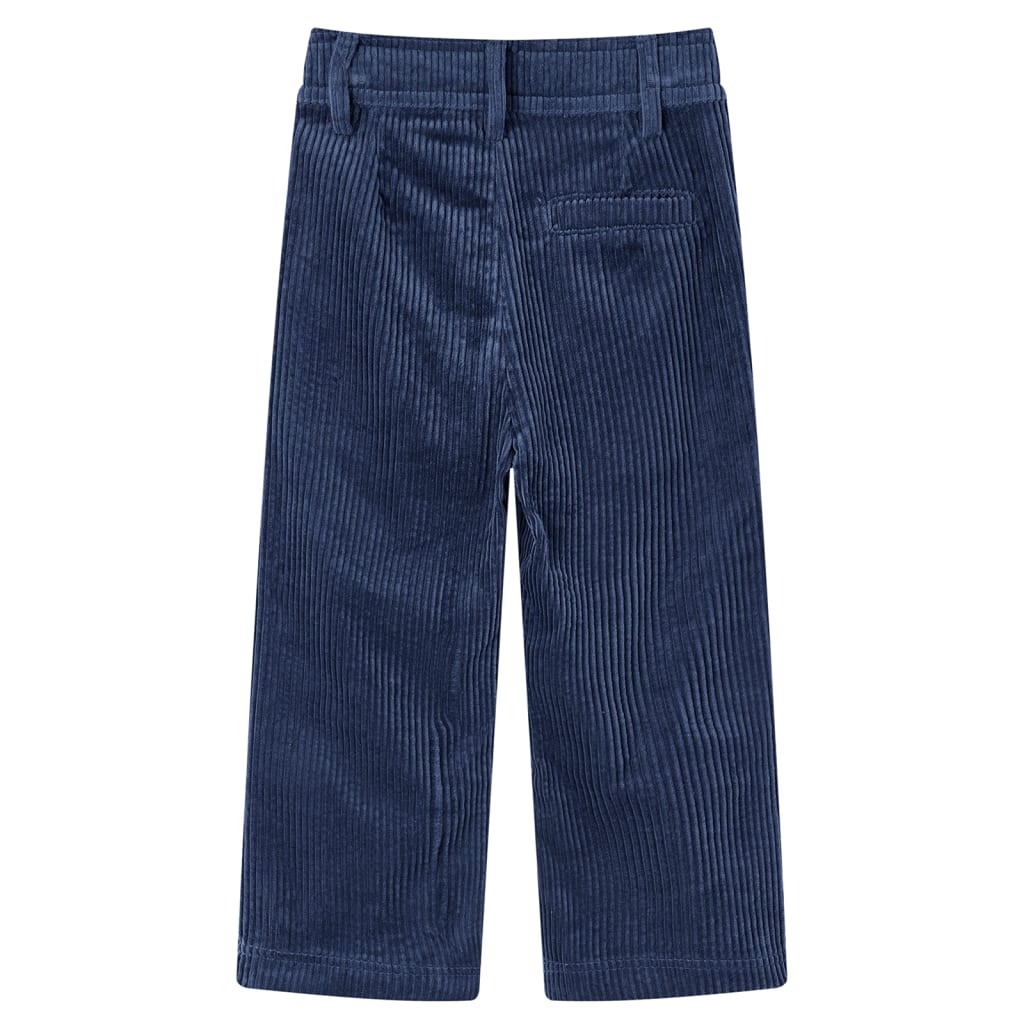 Kinderhose Cord Marineblau 116