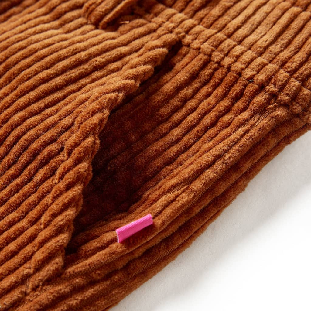 Kinderhose Cord Cognac 104