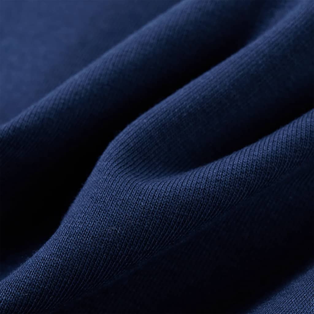 Kinder-Sweatshirt Marineblau 116