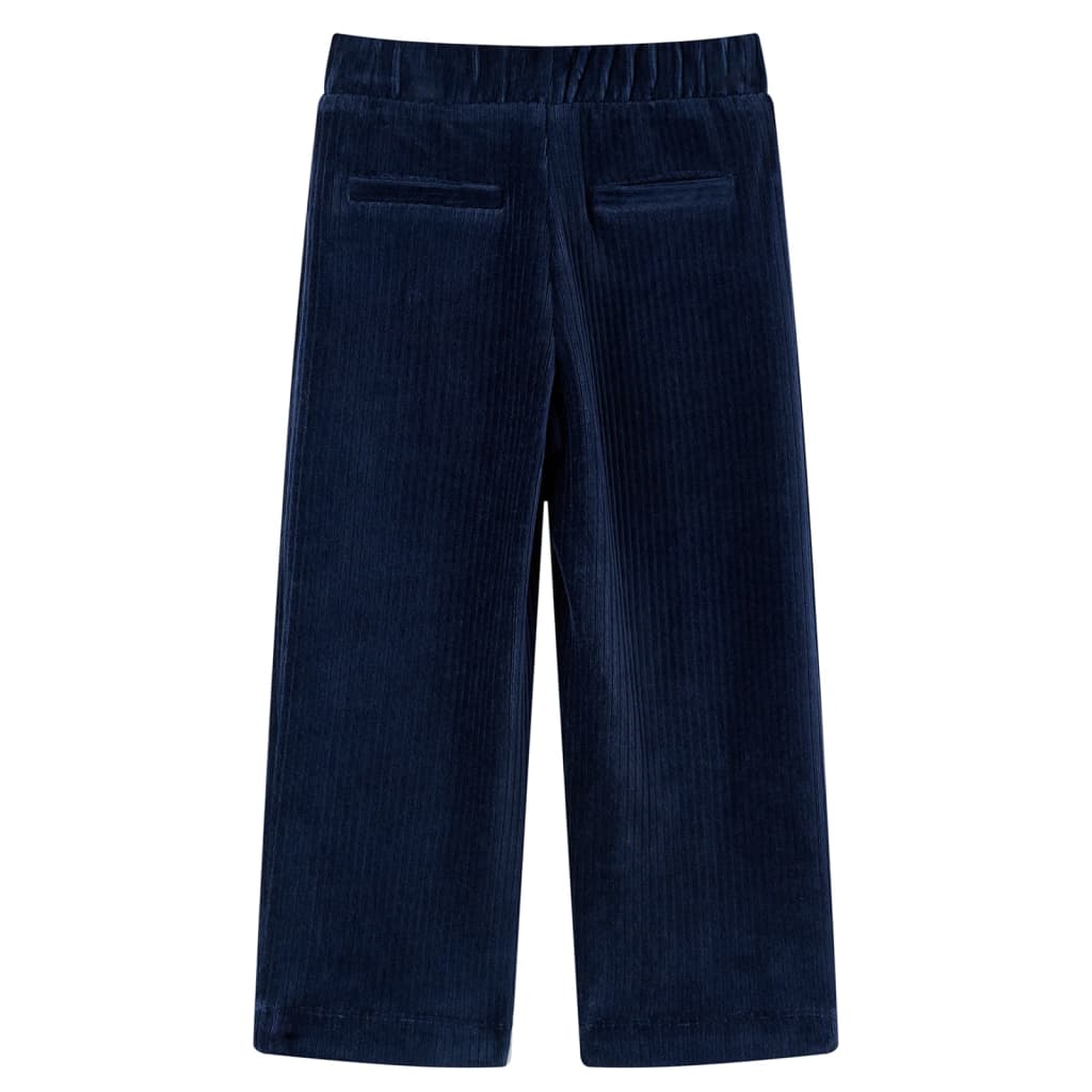 Kinderhose Cord Marineblau 116